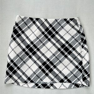 NWT - H&M Plaid Mini Skirt